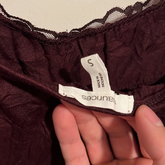 SIZE- S,  Maroon colored dress - Picture 4 of 7